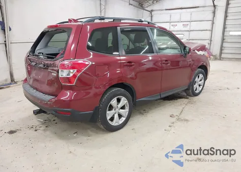 2016 Subaru Forester 2.5I Premium from USA, damaged, VIN JF2SJADC6GH497780